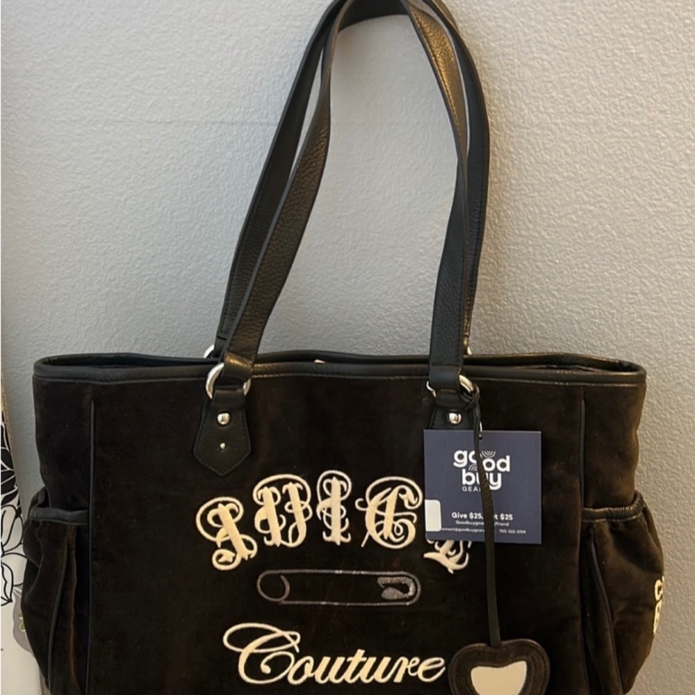 Juicy couture baby diaper bag